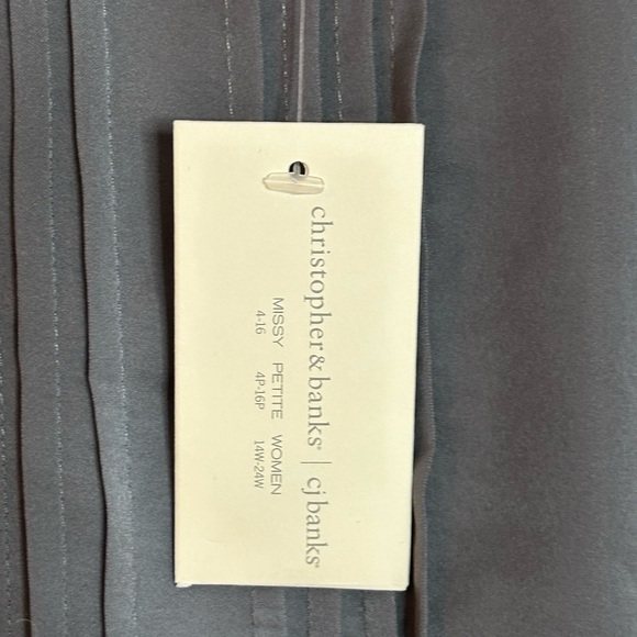 Classic Grey blouse CJ Banks - Picture 4 of 5